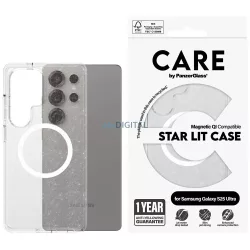   CARE by PanzerGlass Flagship Urban Combat StarLight fehér QI tok Samsung Galaxy S25 Ultra Trans készülékhez