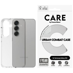 PanzerGlass Flagship Urban Combat tok Samsung Galaxy S25 - átlátszó