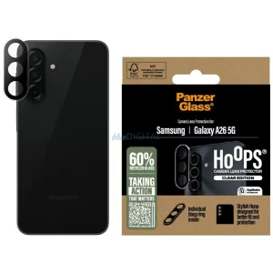 Tempered glass for lens PanzerGlass Hoops Lens Protector for Samsung Galaxy A26 5G transparent