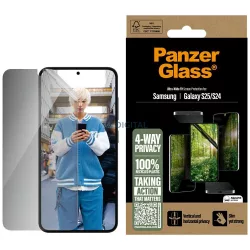   PanzerGlass Matrix betekintésvédett edzett üveg kijelzővédő Samsung Galaxy S25
