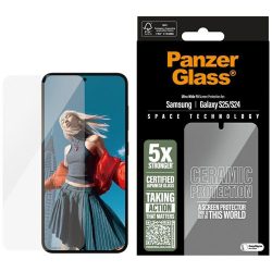PanzerGlass kerámia üveg kijelzővédő Samsung Galaxy S25