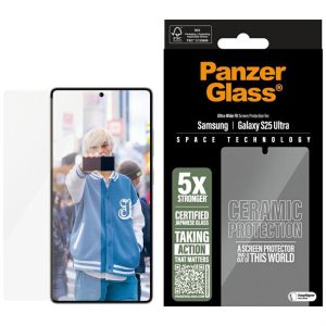 PanzerGlass kerámia üveg kijelzővédő Samsung Galaxy S25 Ultra