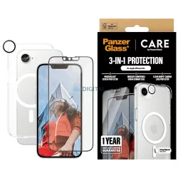   CARE by PanzerGlass Flagship 3 az 1-ben védőcsomag (tok + üveg + lencse) iPhone 16e