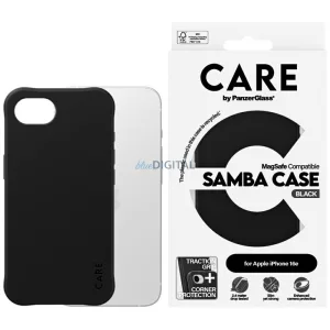 CARE tok PanzerGlass-tól, Fashion MagSafe az iPhone 16e, fekete