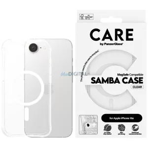 PanzerGlass Fashion MagSafe-kompatibilis tok iPhone 16e - átlátszó
