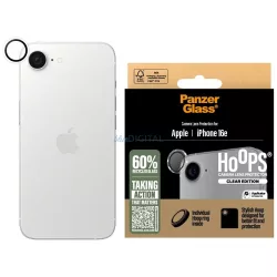   PanzerGlass Hoops Lens Protector edzett üveg iPhone 16e, átlátszó