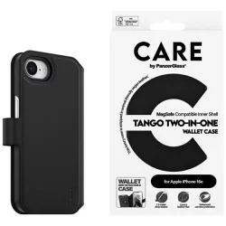 PanzerGlass Feature Tango könyvtok iPhone 16e - fekete