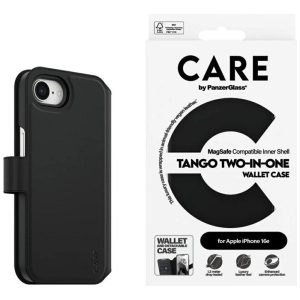 PanzerGlass Feature Tango könyvtok iPhone 16e - fekete