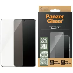 PanzerGlass edzett üveg fekete szegéllyel Xiaomi 15