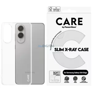CARE tok PanzerGlass-tól, Fashion X-Ray Series, Samsung Galaxy S25 Edge, átlátszó