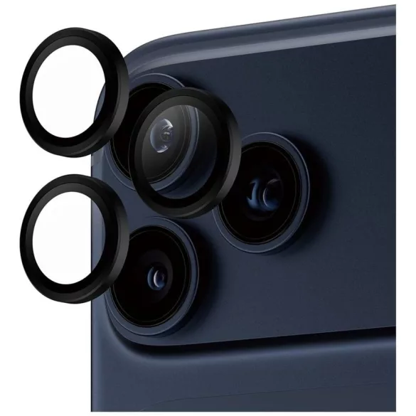Edzett üveg lencsevédő PanzerGlass Hoops iPhone 17 Pro / 17 Pro Max / 16 Pro / 16 Pro Max készülékhez
