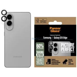 Edzett üveg lencsevédő: PanzerGlass PicturePerfect lencsevédő Samsung Galaxy S25 Edge készülékhez