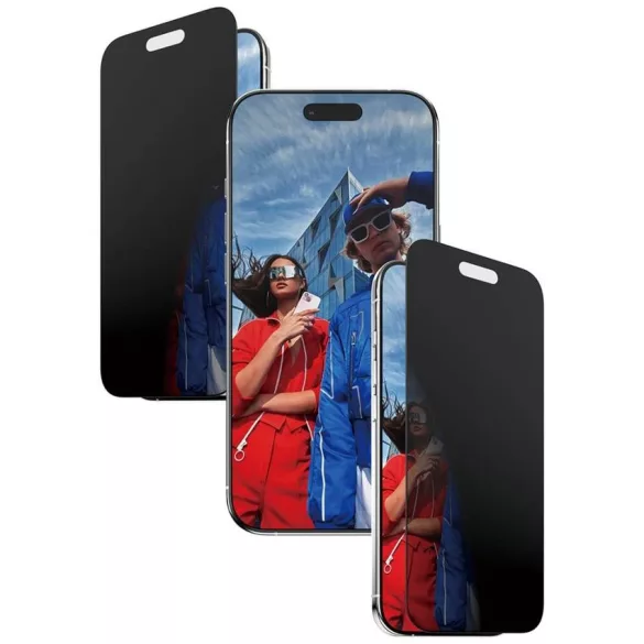 PanzerGlass Ultra-Wide Fit EasyAligner adatvédelmi üveg iPhone Air készülékhez