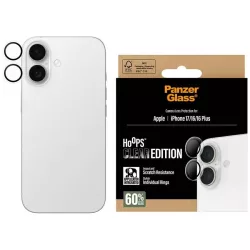   PanzerGlass Hoops edzett üveg lencse képernyővédő iPhone 17 / 16 / 16 Plus készülékhez