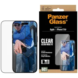   PanzerGlass Ultra-Wide Fit EasyAligner edzett üveg iPhone Air készülékhez