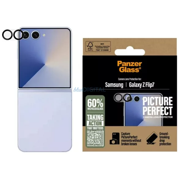 PanzerGlass PicturePerfect edzett üveg Samsung Galaxy Z Flip7