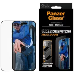   PanzerGlass Ultra-Wide Fit Fastfit edzett üveg iPhone Air készülékhez