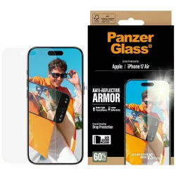   PanzerGlass Armor tükröződésmentes EasyAligner edzett üveg iPhone Air készülékhez