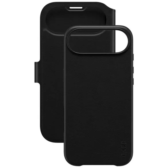 Case CARE by PanzerGlass Feature Tango 2w1 pénztárca tok MagSafe iPhone Airhez fekete