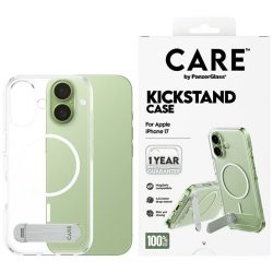   Case CARE by PanzerGlass Feature w. Kickstand MagSafe iPhone-hoz 17 átlátszó