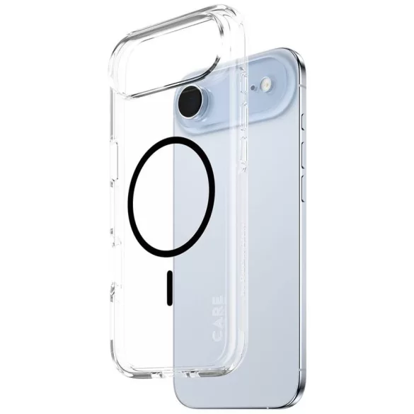 Case CARE by PanzerGlass Flagship Urban Explorer w. Black MagSafe tok iPhone Air átlátszóhoz