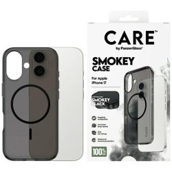   CARE by PanzerGlass Zászlóshajó Urban Explorer tok fekete színben MagSafe iPhone 17 füsthöz