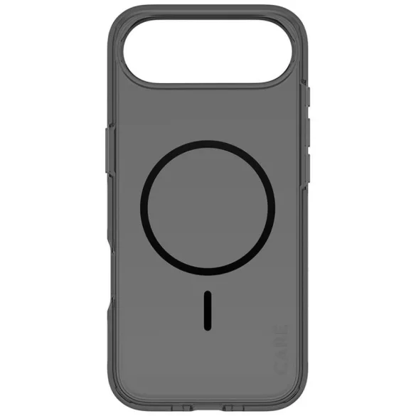 CARE by PanzerGlass Flagship Urban Explorer tok fekete színben MagSafe iPhone Air füstre