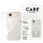 Case CARE by PanzerGlass Divatos Samba w. White MagSafe iPhone Air átlátszó tok iPhone Airhez