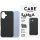 Case CARE by PanzerGlass Divatos Samba MagSafe iPhone 17 fekete