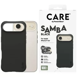   Case CARE by PanzerGlass Divatos Samba MagSafe iPhone Air készülékhez fekete