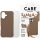 Case CARE by PanzerGlass Divatos Samba MagSafe iPhone 17 espresso tok iPhone 17-hez