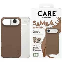   Case CARE by PanzerGlass Divatos Samba MagSafe iPhone Air espresso tok iPhone Airhez