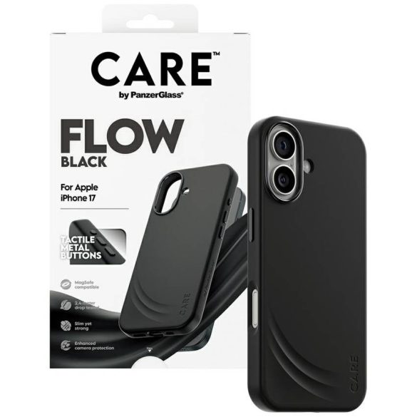 CARE by PanzerGlass Feature FLOW MagSafe tok iPhone 17 készülékhez