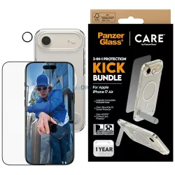   CARE by PanzerGlass Feature Kick 3 az 1-ben tok + üveg + lencsevédő készlet iPhone Air