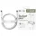 empower by PanzerGlass Racing 60W USB-C - USB-C kábel 1.2m - ezüst-fehér