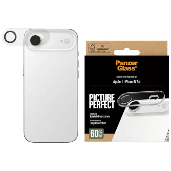 Edzett üveg lencsevédő PanzerGlass PicturePerfect iPhone Air készülékhez