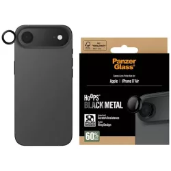   PanzerGlass Hoops edzett üveg lencse képernyővédő az iPhone Air készülékhez Fekete