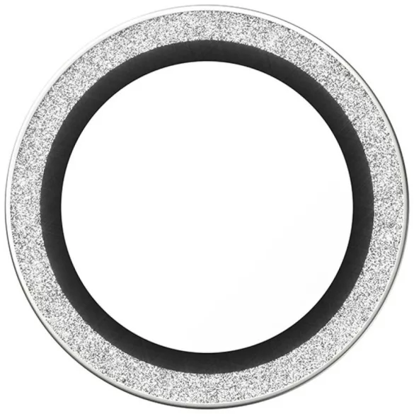 Edzett üveg lencsevédő PanzerGlass Hoops Glitter do iPhone Air srebrny
