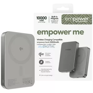 empower by PanzerGlass Bank powerbank 10000mAh - titán