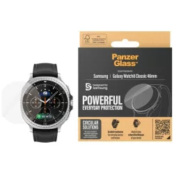   Edzett üveg PanzerGlass képernyővédő a Samsung Galaxy Watch8 Classic 46mm számára