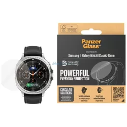   Edzett üveg PanzerGlass képernyővédő a Samsung Galaxy Watch8 Classic 46mm számára