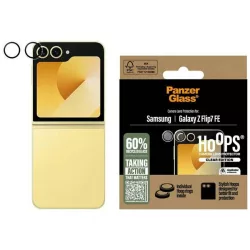   Edzett üveg a kamera lencséjéhez PanzerGlass karika Samsung Galaxy Z Flip7 FE számára