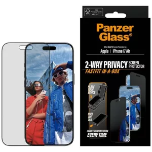 PanzerGlass Ultra-Wide Fit Fastfit adatvédelmi üveg iPhone Air készülékhez