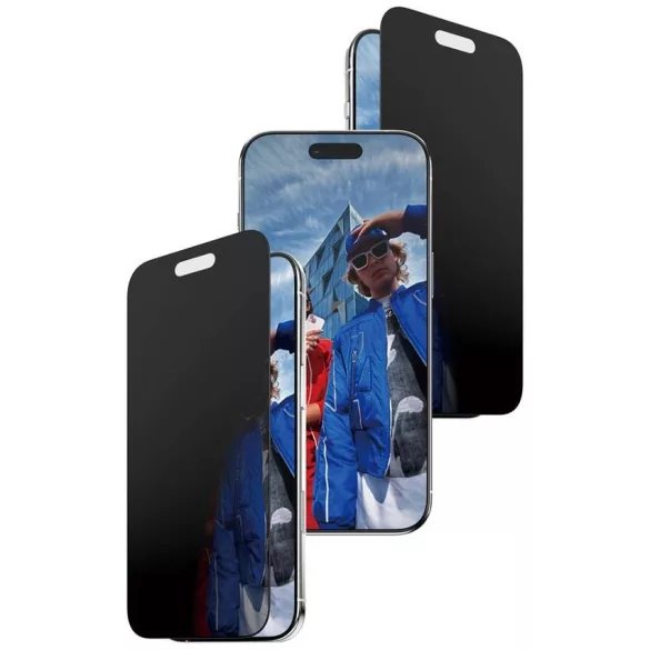 PanzerGlass Ultra-Wide Fit Fastfit adatvédelmi üveg iPhone Air készülékhez