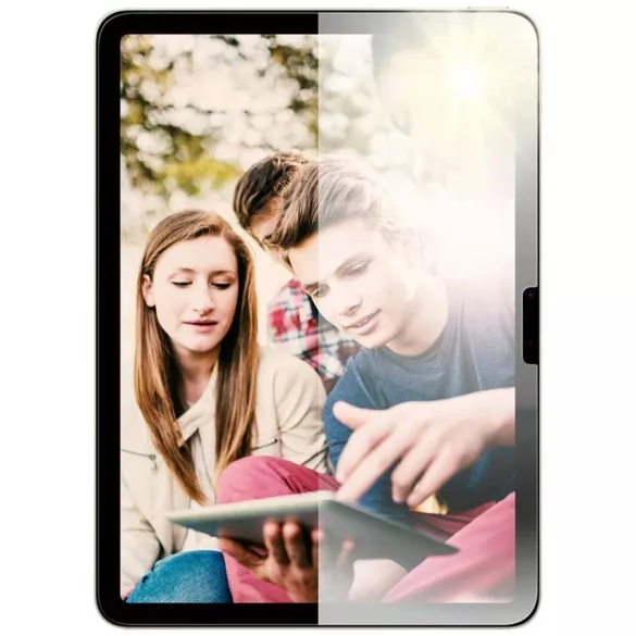 Edzett üveg PanzerGlass Ultra-Wide Fit fényvisszaverő páncél iPad Air 11" (2025/2024) számára