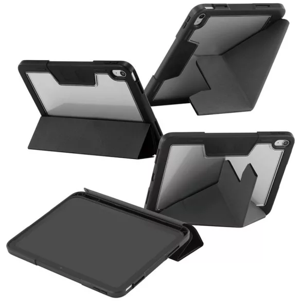 Case Care by PanzerGlass Y hajtogatott tok iPad 11" (2025) fekete
