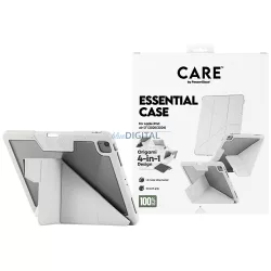   Care by PanzerGlass Y hajtogatott tok iPad Air 13" (2024/2025) világosszürke tokhoz