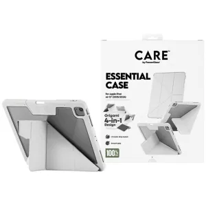 Care by PanzerGlass Y hajtogatott tok iPad Air 13" (2024/2025) világosszürke tokhoz