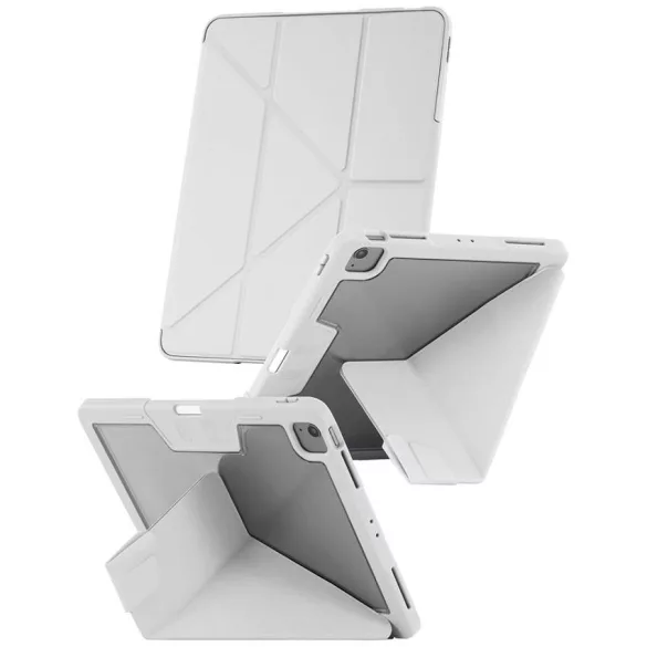 Care by PanzerGlass Y hajtogatott tok iPad Air 13" (2024/2025) világosszürke tokhoz