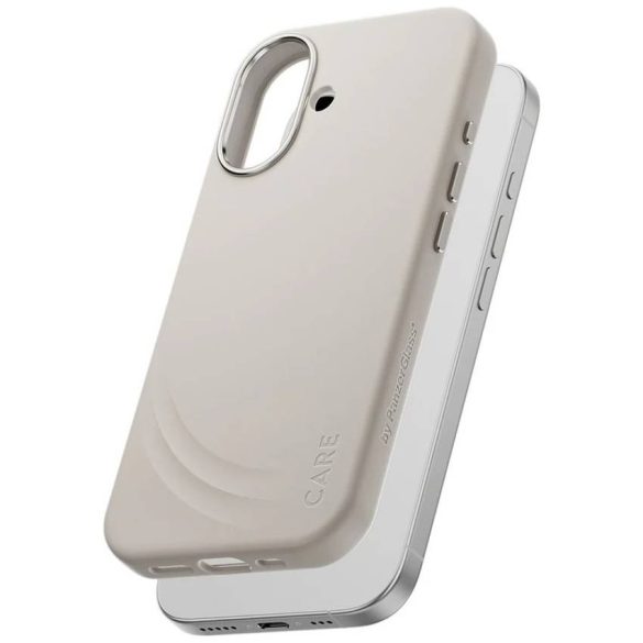 Case CARE by PanzerGlass FLOW MagSafe iPhone 17 vanília tokhoz
